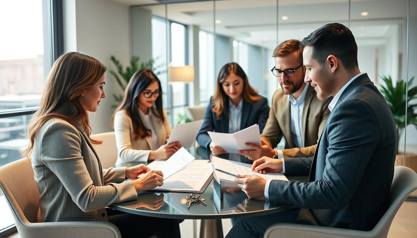 Coordination of property closing documents and timelines